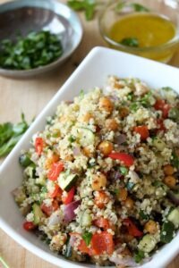 Roasted Vegetable Quinoa Salad | Lupus Canada