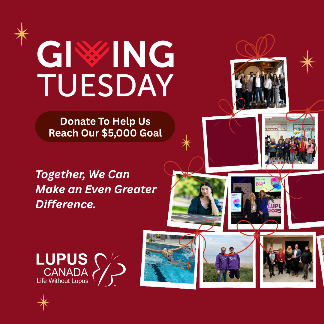 Give on December 2 to support Canadians living with lupus.