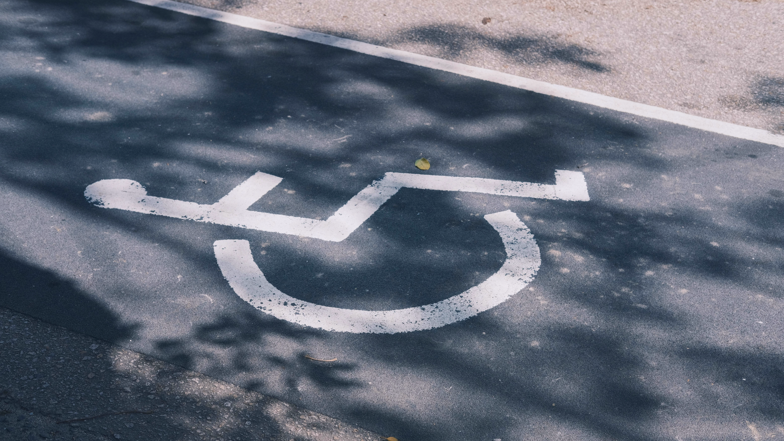 Accessible parking symbol representing invisible disability and lupus